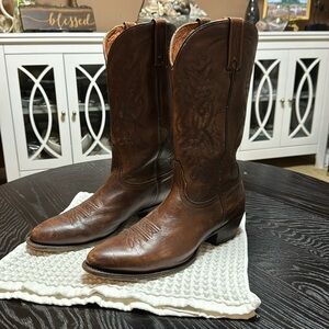 NOCONA BOOTS MEN'S BANKER TAN BOOTS (NB2007) - Size 12 D